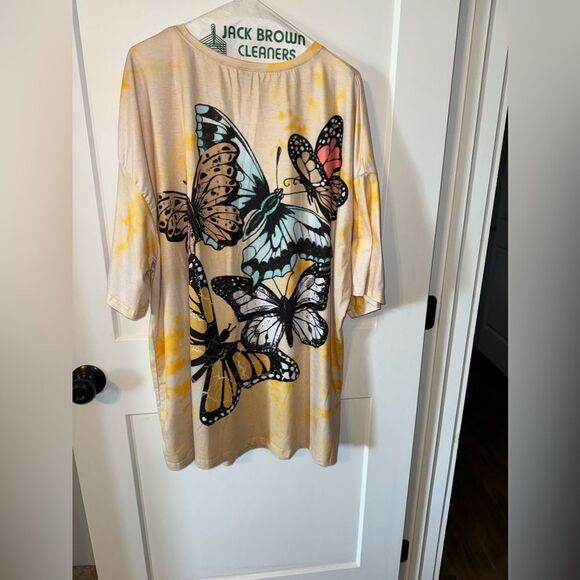 SHEIN BRAND WOMENS BUTTERFLY T SHIRT - Picture 5 of 8